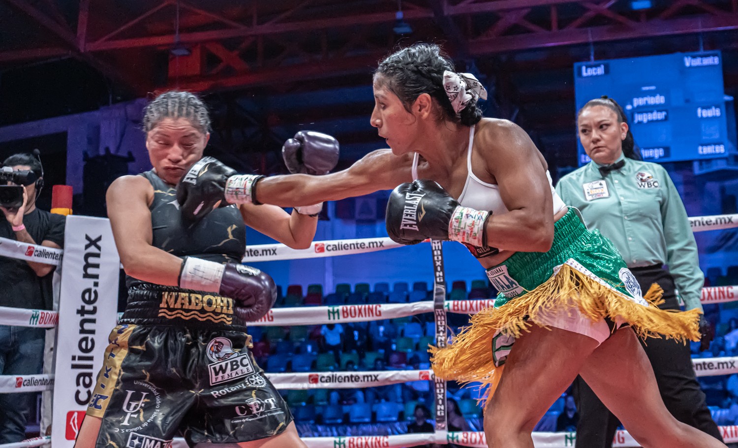 Kenia Enriquez, boxing