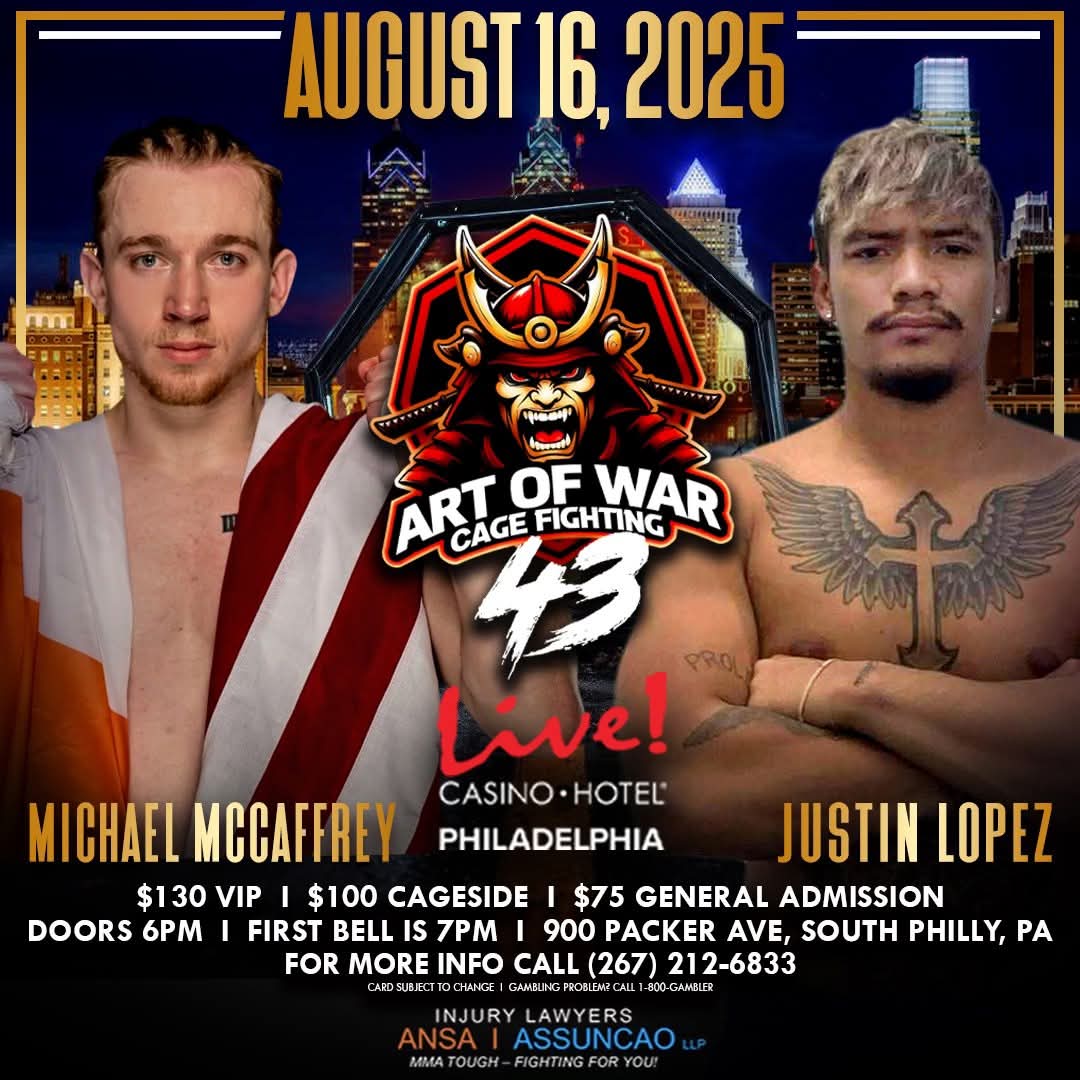 783 - My MMA News Art of War, Art of War 43