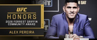Alex Pereira, Forrest Griffin Community Award