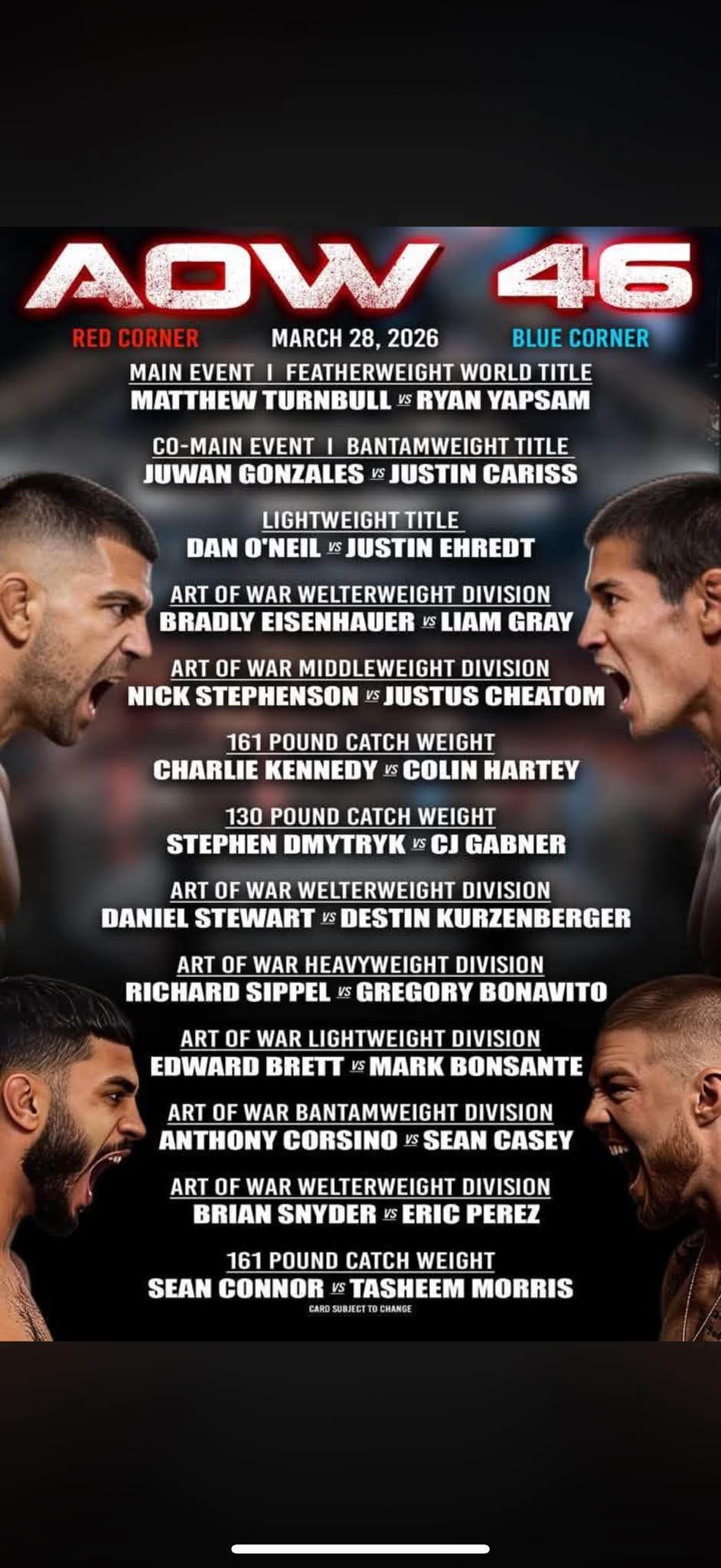 7374 - My MMA News Art of War 48, AOW 48