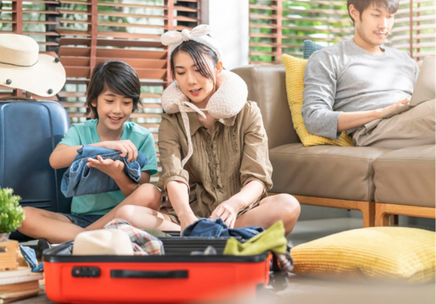 family, luggage set