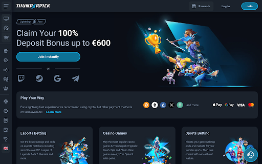 thunderpickz, online casinos