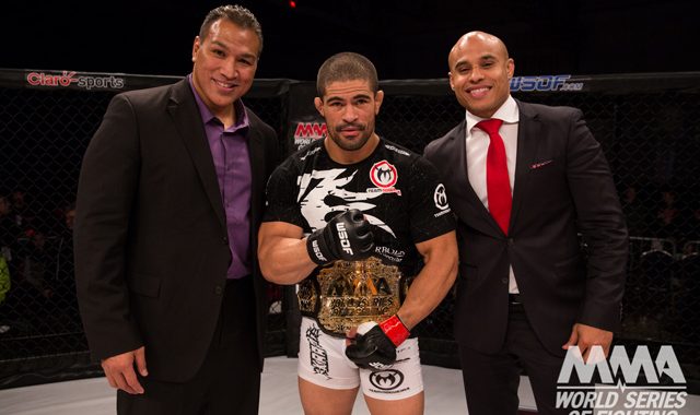 Rousimar Palhares, Marlon Moraes Capture WSOF World Title Belts