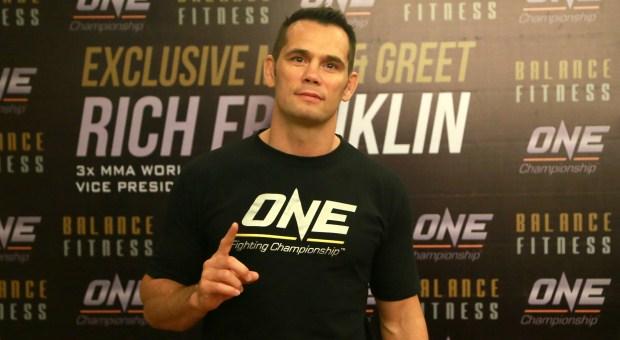 Rich Franklin officially named Vice President of One FC
