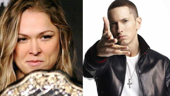 Shady business: Ronda Rousey gets name dropped in latest Eminem track