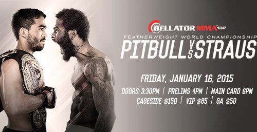 Bellator MMA announces seven-bout preliminary card for "Pitbull vs. Straus"