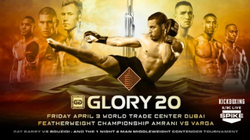 Glory expands to reach Middle East with April event