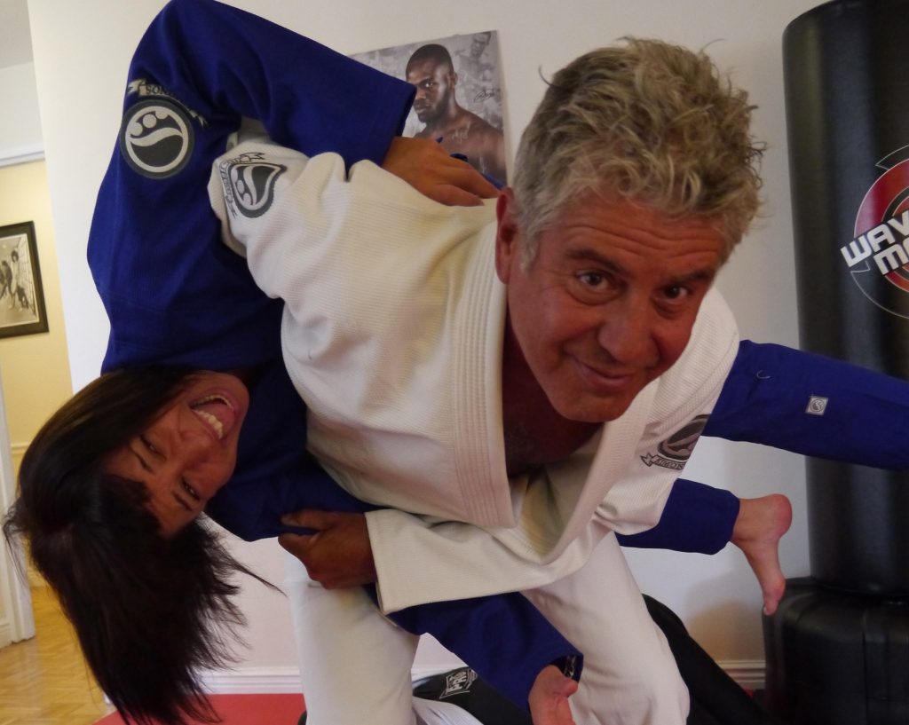 Anthony Bourdain talks about his new found love for Jiu-Jitsu