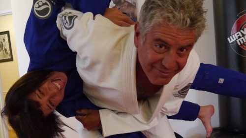 Anthony Bourdain talks about his new found love for Jiu-Jitsu