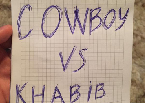 Khabib calls Cowboy Cerrone a 'Liar'