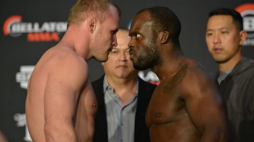Bellator: Manhoef vs. Shlemenko official weights, photos and quotes