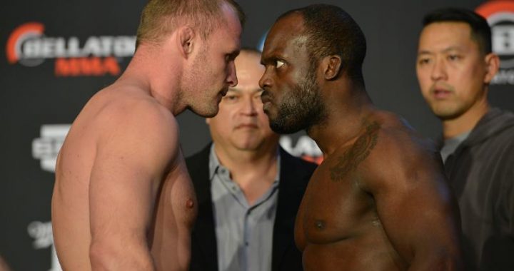 Bellator: Manhoef vs. Shlemenko official weights, photos and quotes