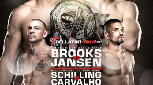 Bellator MMA Lightweight World Champion Will Brooks meets Dave Jansen on April 10 at Bren Events Center in Irvine, Calif.