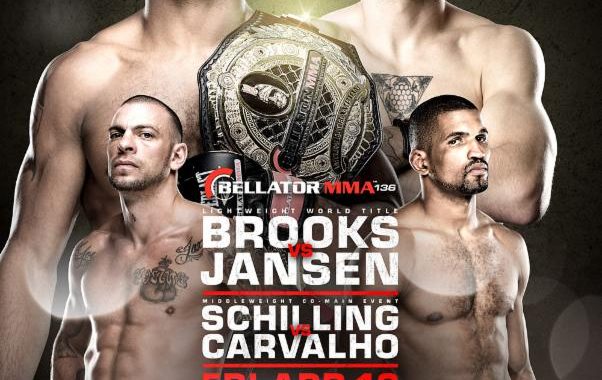 Bellator MMA Lightweight World Champion Will Brooks meets Dave Jansen on April 10 at Bren Events Center in Irvine, Calif.