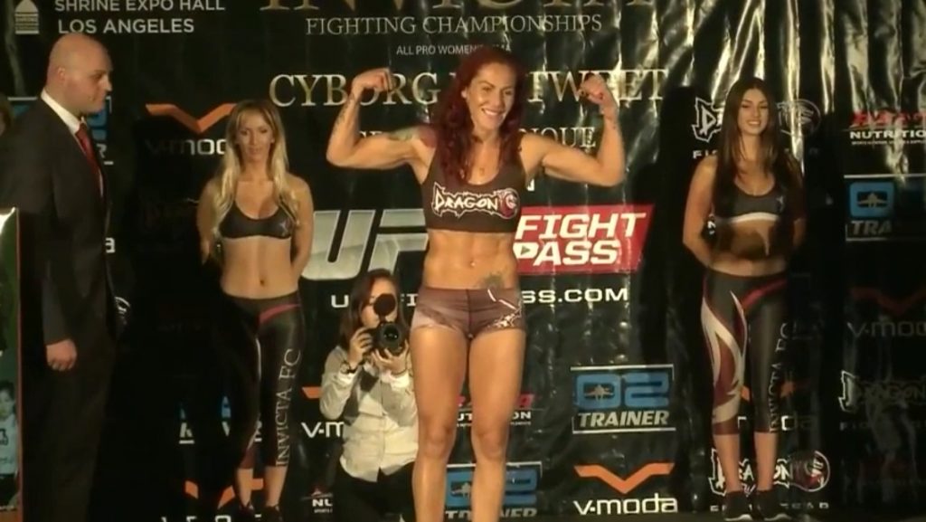 Invicta FC 11 Weigh-in Results- "Cyborg" Justino (144.5) and Tweet (144.8)