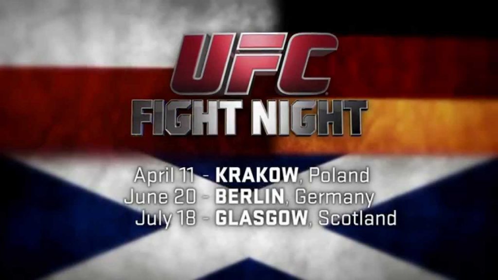 Two UFC events broadcast on free TV in UK
