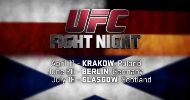 Two UFC events broadcast on free TV in UK