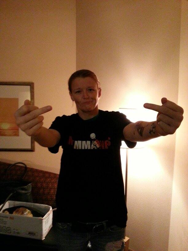 Tonya Evinger If you have a vagina I want to fight you