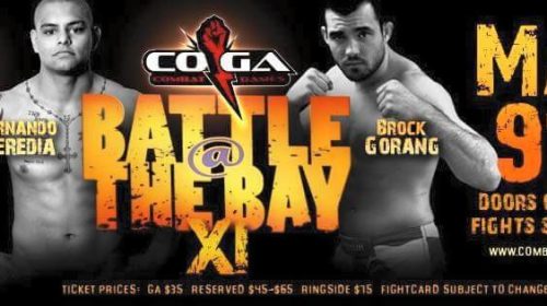 Brock Gorang makes professional debut at Battle at the Bay 11