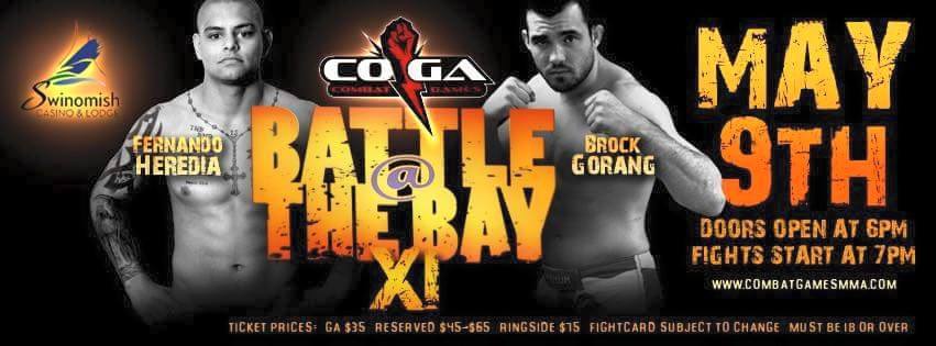 Brock Gorang makes professional debut at Battle at the Bay 11