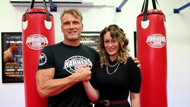 Fighting spirit earns assault victim a lesson with Dolph Lundgren