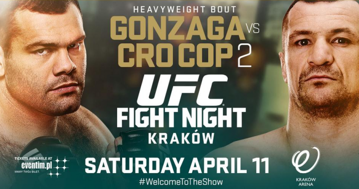 UFC Fight Night 64 weigh-in results - Cro Cop vs Gonzaga 2