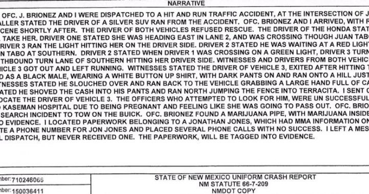 Jon Jones police report released - Marijuana discovered - Report here