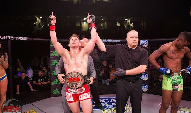 Bellator MMA signs RFA champ, Justin Lawrence