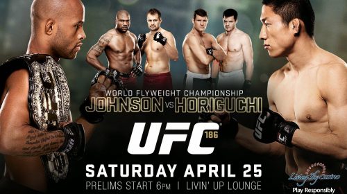 UFC 186 weigh-in results