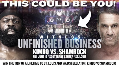 Win a trip to Bellator: Unfinished Business: Shamrock vs Kimbo Slice