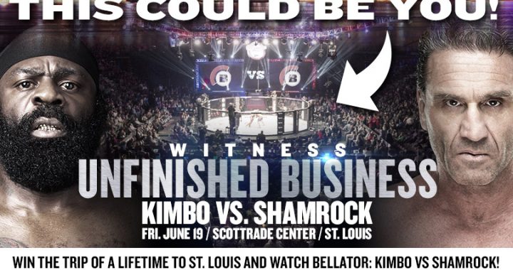 Win a trip to Bellator: Unfinished Business: Shamrock vs Kimbo Slice