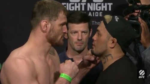 UFC Adelaide weigh-in results: Hunt vs Miocic