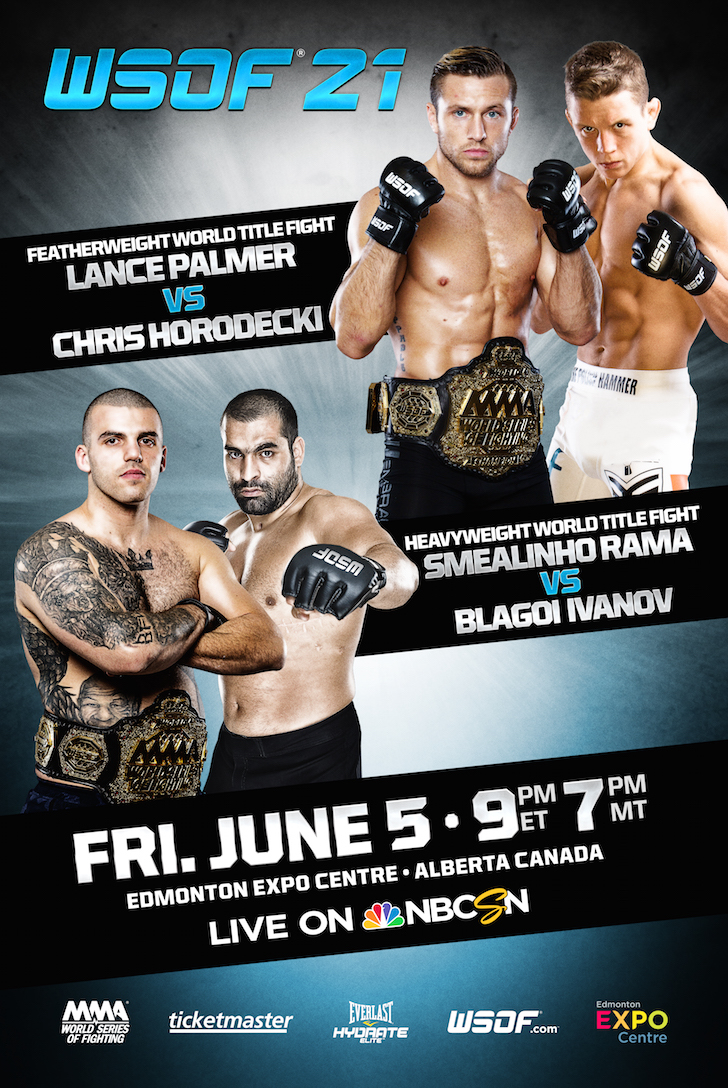 WSOF 21 Receives Two New Main Card Bouts