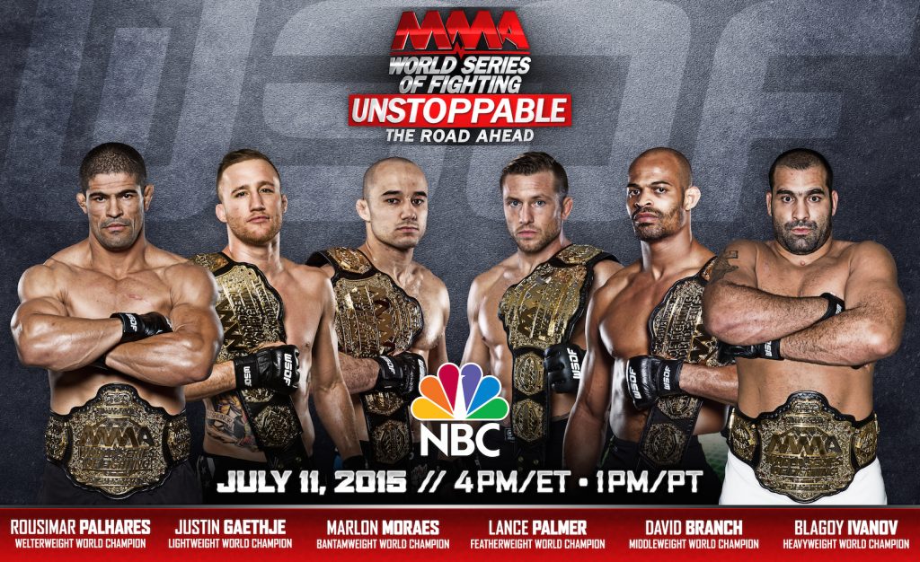 WSOF Returns To NBC With Unstoppable On July 11