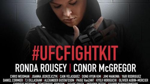 UFC Fight Kit press conference