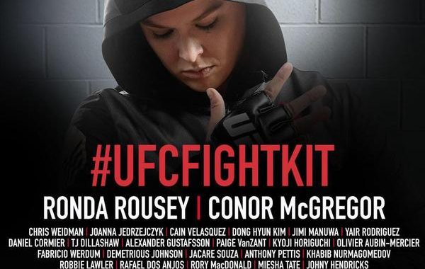 UFC Fight Kit press conference