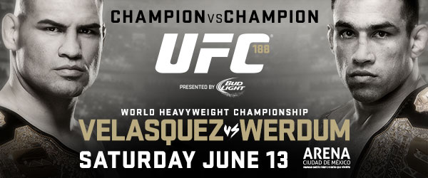 UFC 188 weigh-in results: Velasquez vs Werdum