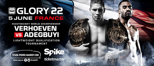 Glory Kickboxing debuts on Spike (UK) with Glory 22