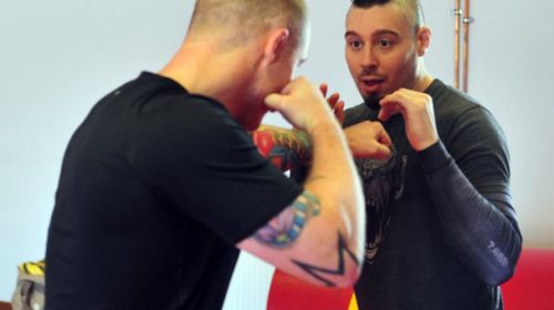 UFC 'Outlaw' grapples with KMC personnel in Ramstein 'combatives' session