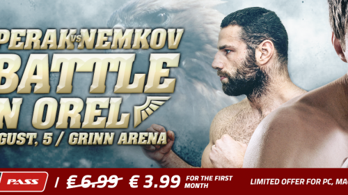 Perak vs Nemkov to headline M-1 Challenge 60 Aug. 5 in Orel, Russia