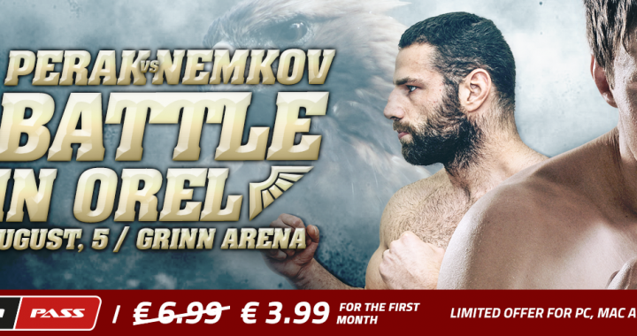 Perak vs Nemkov to headline M-1 Challenge 60 Aug. 5 in Orel, Russia