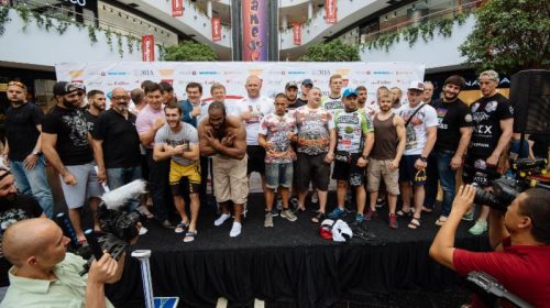 Weights and pictures for M-1 Challenge 59 in Kazakhstan