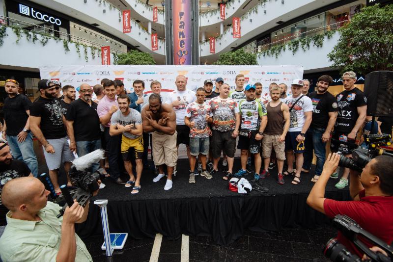 Weights and pictures for M-1 Challenge 59 in Kazakhstan