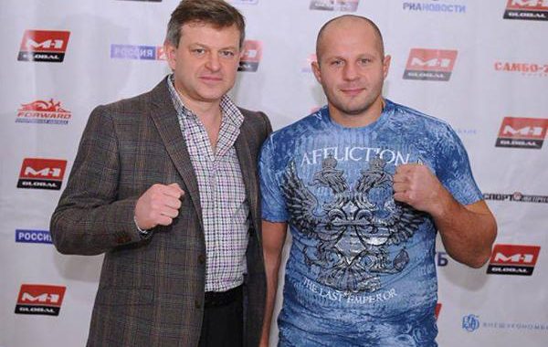 M-1 Global President Vadim Finkelchtein talks about Fedor's return to MMA