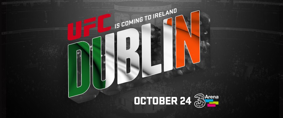 UFC returns to Dublin on October 24