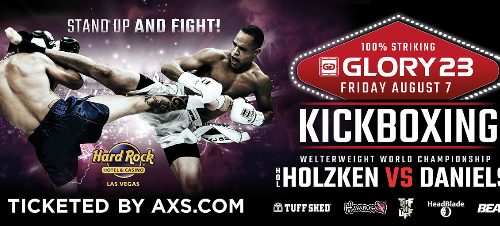 Glory 23 fight card finalized for August 7 in Las Vegas