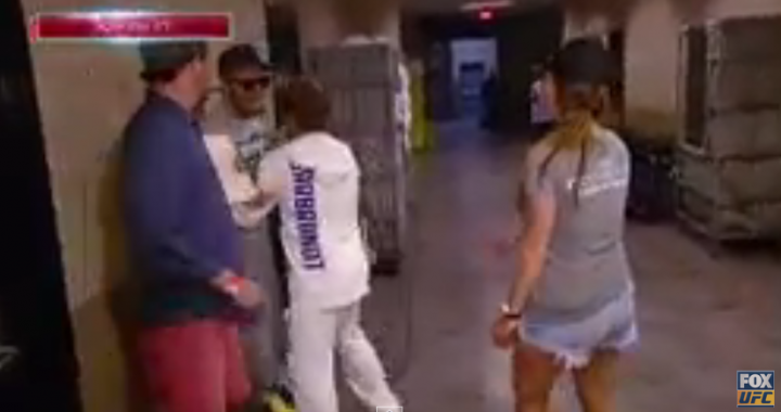 Conor McGregor and Urijah Faber have altercation before weigh-in