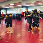 Shaq training MMA with Nate Diaz