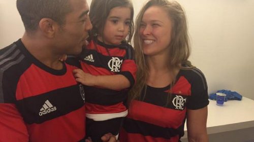 Rousey Attends Flamengo Match, Spends Time With Aldo