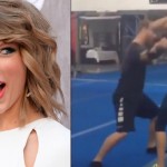 Taylor Swift training for MMA fight...... sort of